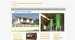 Desktop Screenshot of kaungkyawsay.com